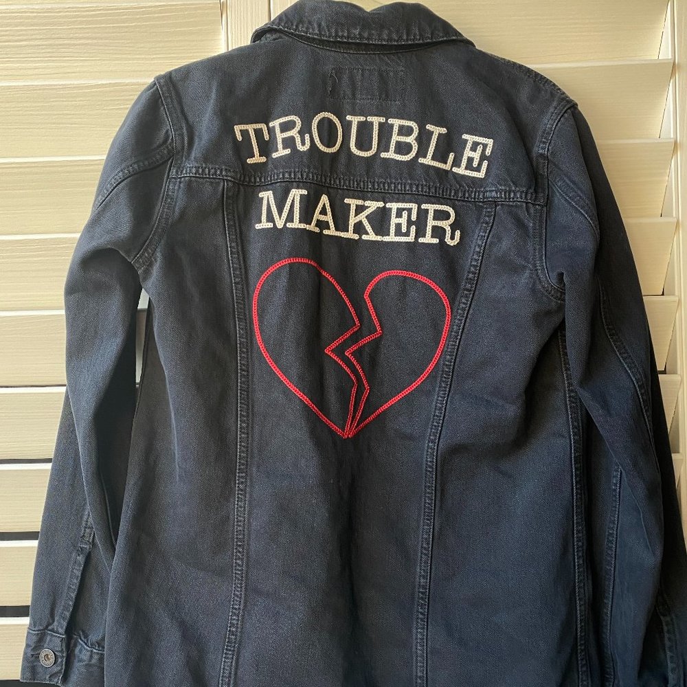 Lucky Brand Black Jean Jacket